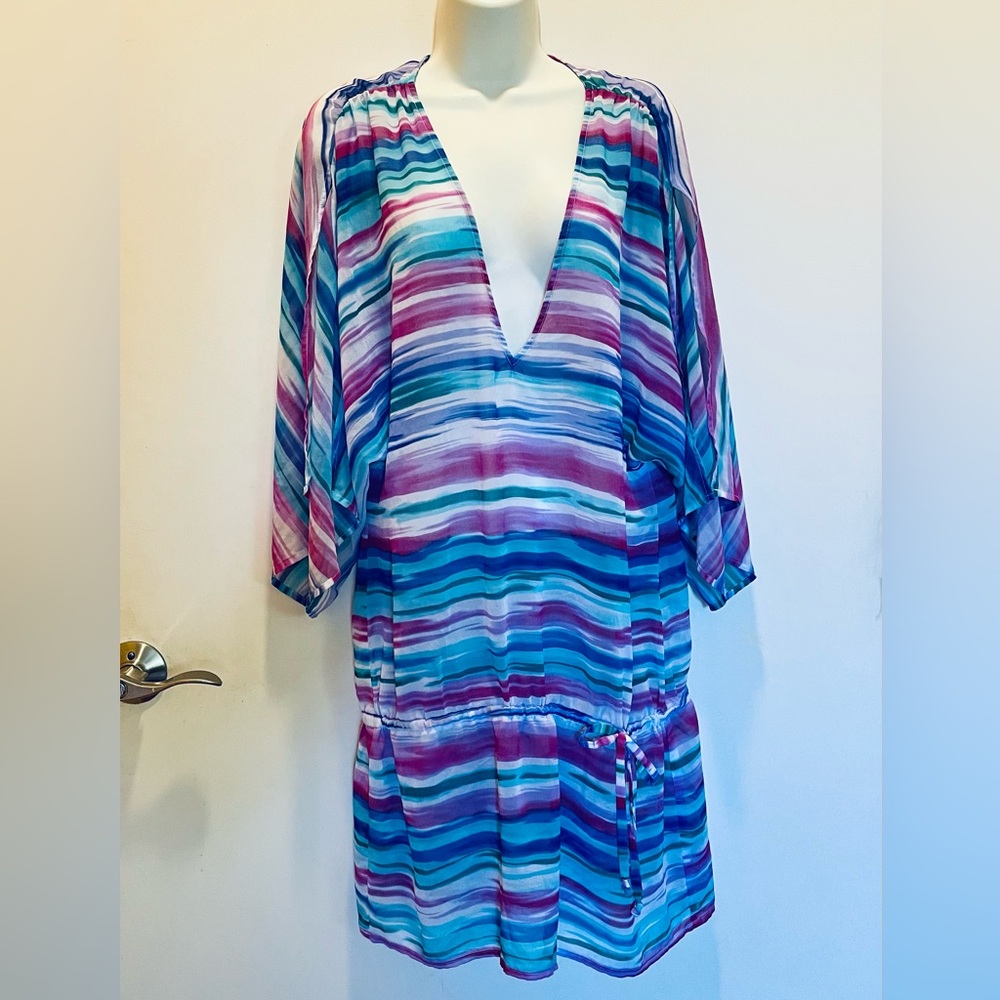 Jantzen Swimsuit cover-up, Sheer, sexy multicolor Women’s medium